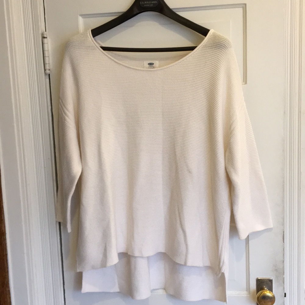 White sweater